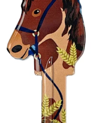 Lucky Line Keys: Horse design