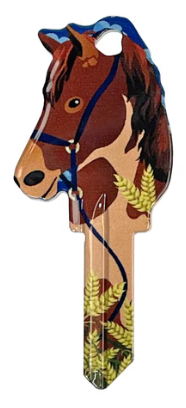 Lucky Line Keys: Horse design