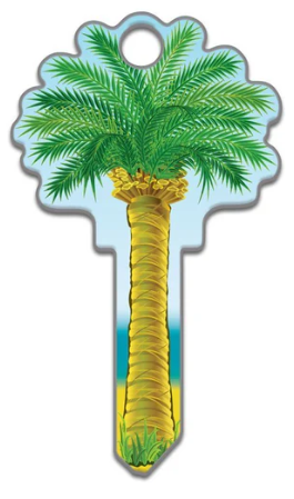 Lucky Line Keys: Palm design